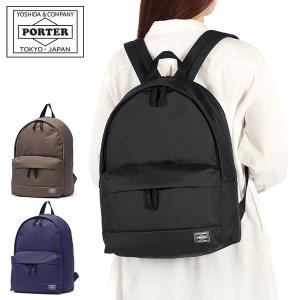 ポーター ムース デイパック 751-09876 リュック 吉田カバン PORTER MOUSSE DAYPACK リュックサック レディース メンズ 黒 通学 A4 15L