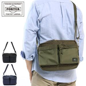 ポーター フォース ショルダーバッグ(S) 855-05457 吉田カバン PORTER FORCE SHOULDER BAG(S) メンズ レディース 小さい 斜めがけ 50代 ナイロン 軽量｜galleria-onlineshop