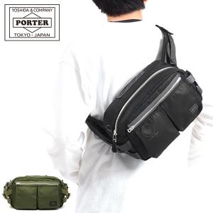 ポーター フライングエース ウエストバッグ 863-16809 吉田カバン PORTER バッグ FLYING ACE WAIST BAG 大容量 斜めがけバッグ メンズ レディース｜galleria-onlineshop