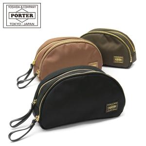 ポーター シア ポーチ 871-05127 小物入れ 吉田カバン PORTER SHEA POUCH 化粧ポーチ 大きめ レディース 日本製｜galleria-onlineshop