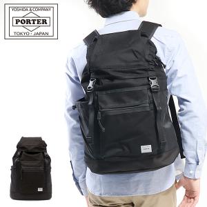 ポーター スイッチ バックパック 874-19677 吉田カバン PORTER SWITCH BACKPACK リュックサック メンズ レディース B4 A4 26L 大容量 通学 シンプル 黒