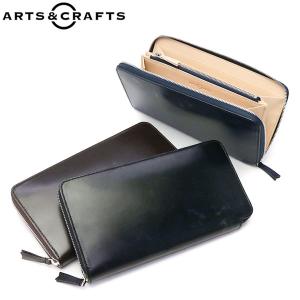 最大41%★5/12限定 アーツアンドクラフツ 財布 ARTS&amp;CRAFTS 長財布 ラウンドファスナー BRITISH BRIDLE ACC ROUND-ZIP LONG WALLET アーツ＆クラフツ