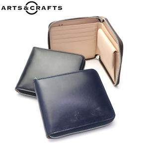 最大40%★6/5限定 アーツアンドクラフツ 財布 ARTS&amp;CRAFTS 二つ折り ラウンドファスナー BRITISH BRIDLE ACC ROUND-ZIP BILLFOLD WALLET アーツ＆クラフツ