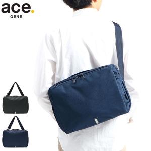 5年保証 エースジーン ボディバッグ ace.GENE バッグ HANSREE-SD ハンスリーSD ショルダーバッグ A4 撥水 通勤 メンズ 62882