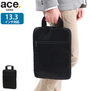 最大40%★4/21限定 正規品5年保証 エースジーン パソコンケース 13インチ ace.GENE トートバッグ ノートPC 縦型 A4 13.3インチ メンズ 11171｜galleria-onlineshop