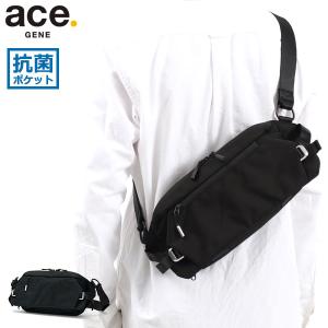 最大36%★5/7限定 正規品5年保証 エースジーン ボディバッグ ace.GENE クロスリングCB CROSSLING 横型 撥水 A5 Sサイズ タブレット収納 メンズ 68021｜galleria-onlineshop