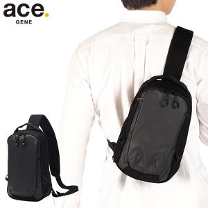 最大37%★3/18限定 正規品5年保証 エースジーン ボディバッグ メンズ レディース ace.GENE エース 小さめ 撥水 5L A5 斜めがけ ラグレンティスクロス 68793