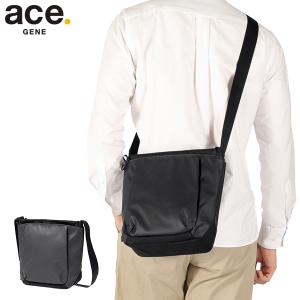 最大46%★5/17限定 正規品5年保証 エースジーン ショルダーバッグ メンズ レディース ブランド ace.GENE 8L A5 撥水 バッグ ラグレンティスクロス 68795