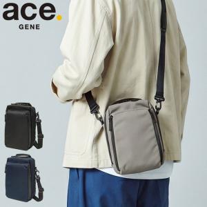 最大46%★7/8限定 正規品5年保証 エースジーン ショルダーバッグ メンズ 軽量 ace.GENE 小さめ 旅行 撥水 斜めがけ ショルダー 4L 2WAY メトレクス 19111