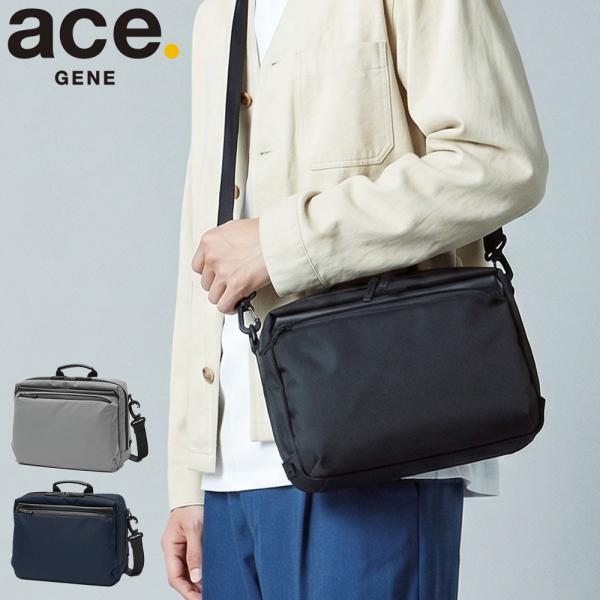 最大49%★9/9限定 正規品5年保証 エースジーン ショルダーバッグ メンズ 軽量 ace.GEN...