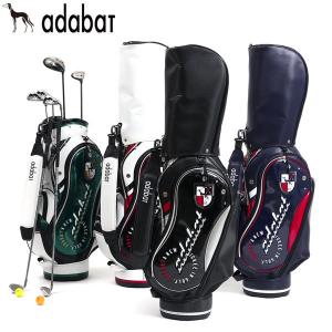 アダバット キャディバッグ adabat ゴルフ GOLF ゴルフバッグ 5分割 9型 47インチ フードカバー カート ブランド メンズ レディース ABC410