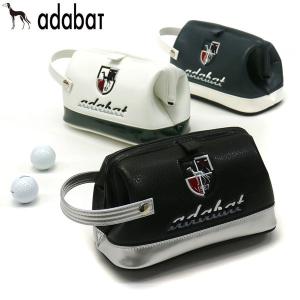 アダバット ポーチ adabat GOLF ゴルフ カートバッグ セカンドバッグ クラッチバッグ ハンドル付き 小物入れ メンズ レディース ABZ411