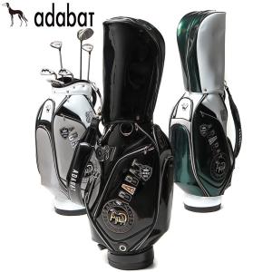 アダバット キャディバッグ adabat ゴルフバッグ GOLF ゴルフ カート セルフスタンド 9.0型 5分割 47インチ メンズ ABC423