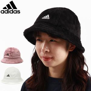 最大31%★4/25限定 アディダス 帽子 ハット レディース メンズ 秋冬 冬 adidas バケットハット バケハ ファー フェイクファー 暖かい かわいい 128-311205｜galleria-onlineshop