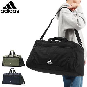 最大40%★5/15限定 アディダス ボストンバッグ メンズ レディース 修学旅行 大容量 旅行 adidas ダッフルバッグ 軽量 2WAY ブランド 55L A3 4泊 63606｜galleria-onlineshop