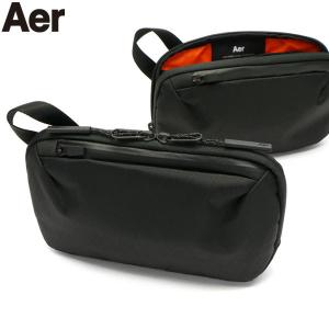 エアー ポーチ 小物入れ Aer Travel Collection トラベルポーチ Slim Pouch X-PAC スリムポーチ スリム 撥水 軽量 1.5L メンズ レディース 91009｜galleria-onlineshop