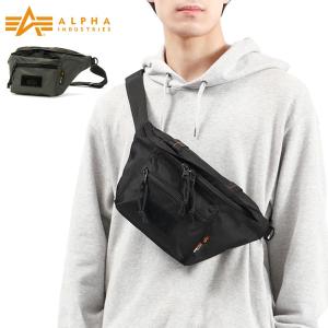 最大41%★5/12限定 アルファインダストリーズ ウエストバッグ ALPHA INDUSTRIES ウエストポーチ ボディバッグ 小さめ 斜めがけ メンズ レディース TZ1060｜galleria-onlineshop