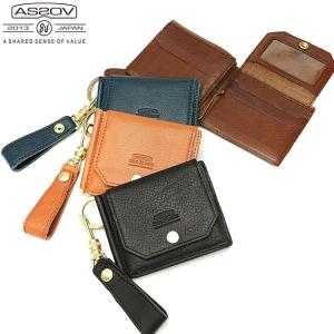 最大33%★3/29限定 アッソブ 財布 AS2OV マネークリップ OILED SHRINK LEATHER MONEY CLIP メンズ ASSOV 101405｜galleria-onlineshop