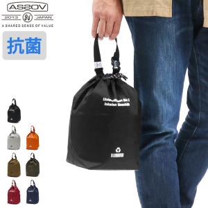 最大32%★4/21限定 【メール便で送料無料】アッソブ 巾着バッグ AS2OV VIROBLOCK RECYCLED NYLON 70D RIP ECO BAG エコバッグ メンズ レディース 112005｜galleria-onlineshop