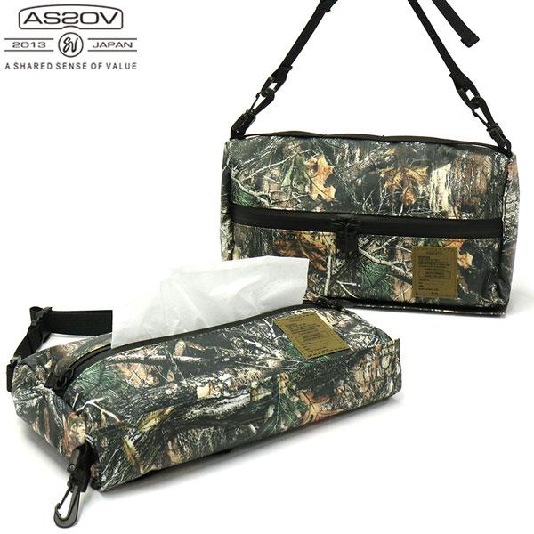 最大33%★5/29限定 アッソブ ティッシュケース AS2OV TISSUE CASE CAMO ...