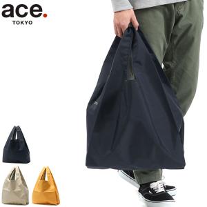 【メール便で送料無料】5年保証 エース エコバッグ ace. トートバッグ 折りたたみ フォルケット B4 A4 19L ace.TOKYO エーストーキョー メンズ レディース 67151｜galleria-onlineshop