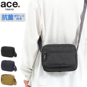 最大40%★5/25限定 5年保証 エーストーキョー ショルダーバッグ ace.TOKYO ファニップ ミニショルダー ヨコ型 抗菌 撥水 小さめ 3L メンズ レディース 67292