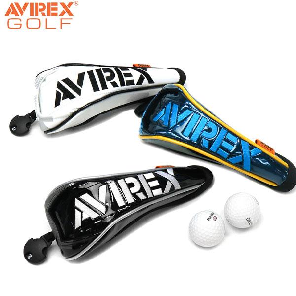 アヴィレックスゴルフ ヘッドカバー AVIREX GOLF ユーティリティーカバー マグネット クラ...