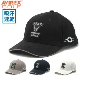 アヴィレックスゴルフ キャップ AVIREX GOLF エアフォースCAP 帽子 ゴルフキャップ ゴルフ用 メンズ レディース アビレックス AVG2F-CP3｜galleria-onlineshop