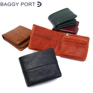 バギーポート 財布 BAGGY PORT 二つ折り財布 メンズ BRETANGNA ブリタニア レザー 革 ZKM-201