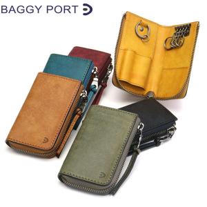 最大44%★5/18.19限定 バギーポート キーケース BAGGY PORT 鍵 小物 メンズ BUONA ブオナ レザー 革 ZYS-2405