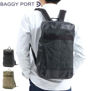 最大40%★4/28限定 バギーポート リュック BAGGY PORT リュックサック ROUBIKI PLUS ロウ引きプラス 帆布 A4 防水 シンプル メンズ INS-102｜galleria-onlineshop