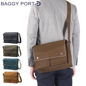 最大51%★8/23迄 バギーポート ショルダーバッグ メンズ レディース 斜めがけバッグ BAGGY PORT ブランド 日本製 大人 フラップ A4 SHELTER DUCK INS-603