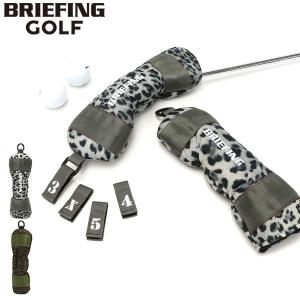 日本正規品 ブリーフィング ゴルフ ユーティリティーウッドカバー BRIEFING GOLF ヘッドカバー UTILITY WOOD COVER LEOPARD レオパード BRG201G28