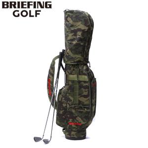 日本正規品 ブリーフィング ゴルフ BRIEFING GOLF キャディバッグ CR-8 VORTEX CANVAS SERIES 迷彩 BRG211D43