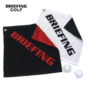 日本正規品 ブリーフィング ゴルフ タオル BRIEFING GOLF LOGO HAND TOWEL ハンドタオル コンパクト ループ付き BRG223F02