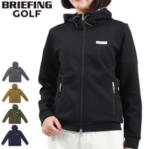 セール20%OFF 日本正規品 ブリーフィング ゴルフウェア BRIEFING GOLF WOMENS 3D LOGO PARKA パーカー ジップアップ ストレッチ レディース BBG223W03｜galleria-onlineshop