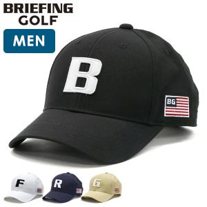 日本正規品 ブリーフィング ゴルフ キャップ BRIEFING GOLF MENS INITIAL CAP 帽子 イニシャル ワッペン ゴルフキャップ メンズ BRG231M78｜galleria-onlineshop