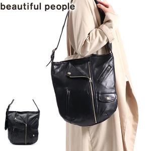 最大40%★4/21限定 ビューティフルピープル バッグ beautiful people ライダースショルダーバッグ ショルダーバッグ ライダース B5 レザー 革 レディース 611912｜galleria-onlineshop