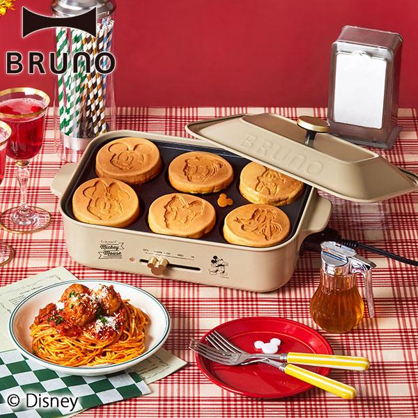 セール30%OFF 正規品1年保証 ブルーノ ホットプレート 結婚祝い コンパクト 電源コード たこ...