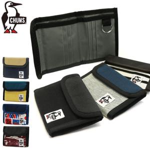 【メール便で送料無料】日本正規品 CHUMS 財布 チャムス Trifold Wallet Sweat Nylon 三つ折り財布 メンズ レディース CH60-2688