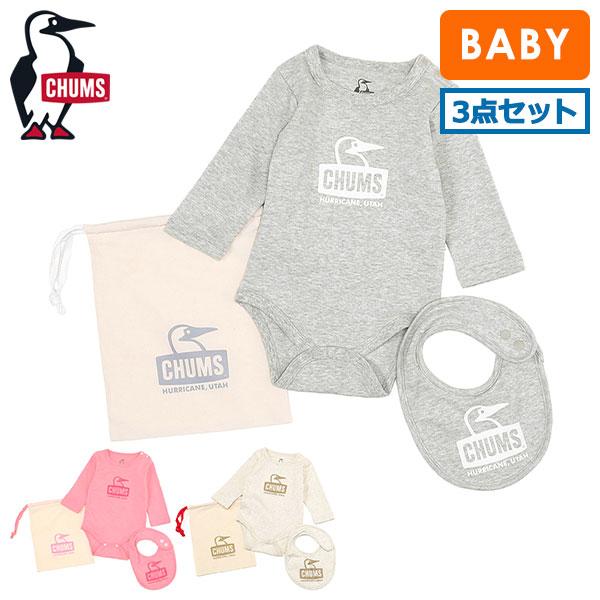 最大46%★7/3限定 日本正規品 チャムス ロンパース 長袖 女の子 男の子 70 80 CHUM...