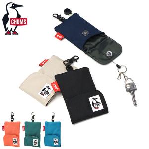 最大42%★6/14限定【メール便で送料無料】 日本正規品 チャムス キーケース メンズ レディース CHUMS リサイクルリトラクターキーホルダー CH60-3994