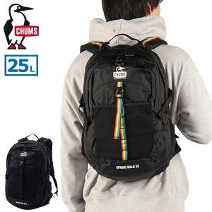 最大45%★10/11限定 日本正規品 チャムス リュック メンズ レディース CHUMS 大きめ 25L A4 B4 レインカバー Spring Dale スプリングデール25 CH60-4098