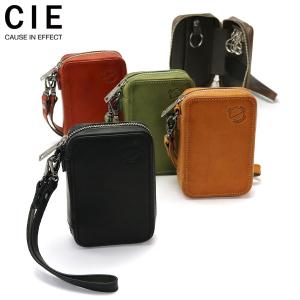 最大40%★4/21限定 シー キーケース CIE ELVA KEYCASE L 鍵入れ 本革 レザー ラウンドファスナー メンズ レディース 032176｜galleria-onlineshop