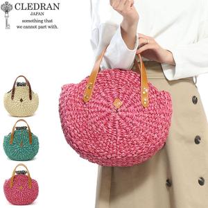 セール30%OFF クレドラン バッグ CLEDRAN かごバッグ RAFFIA CIRCLE SHAPED BASKET トート バスケット 丸型 HAND & WORK レディース CL-2934｜galleria-onlineshop