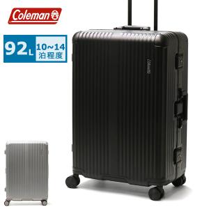 最大41%★3/29限定 公認販売店 コールマン スーツケース L Lサイズ Coleman キャリーケース 大容量 92L フレーム 旅行 海外旅行 ALMITE 60001｜galleria-onlineshop