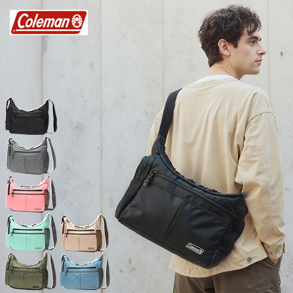 公認販売店 コールマン ショルダーバッグ レディース メンズ 大きめ 軽い Coleman ショルダ...