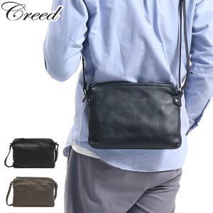 最大40%★4/25限定 クリード ショルダーバッグ Creed Glove mini shoulder グローブ ミニショルダー 斜めがけ 小さめ 本革 メンズ レディース 358C08｜galleria-onlineshop