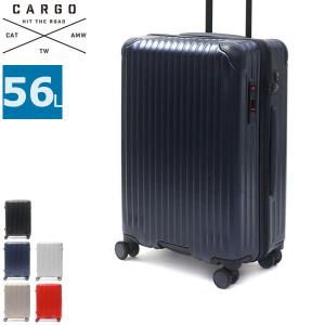 正規品2年保証 カーゴ スーツケース CARGO キャリーケース キャリーバッグ Mサイズ ファスナー 軽量 TSA 56L ハード ストッパー CAT635ST｜galleria-onlineshop