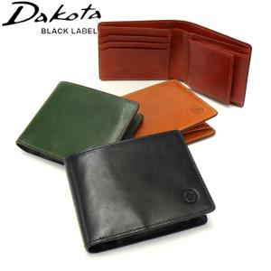 最大46%★11/19限定 ダコタ ブラックレーベル 二つ折り財布 Dakota BLACK LABEL エティカ 財布 二つ折り 小銭入れ 本革 コンパクト メンズ レディース 0620311